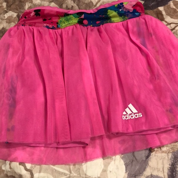 adidas girls skirt